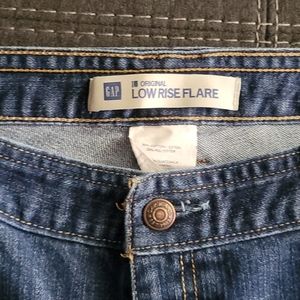 GAP Original Low Rise Flare Jeans